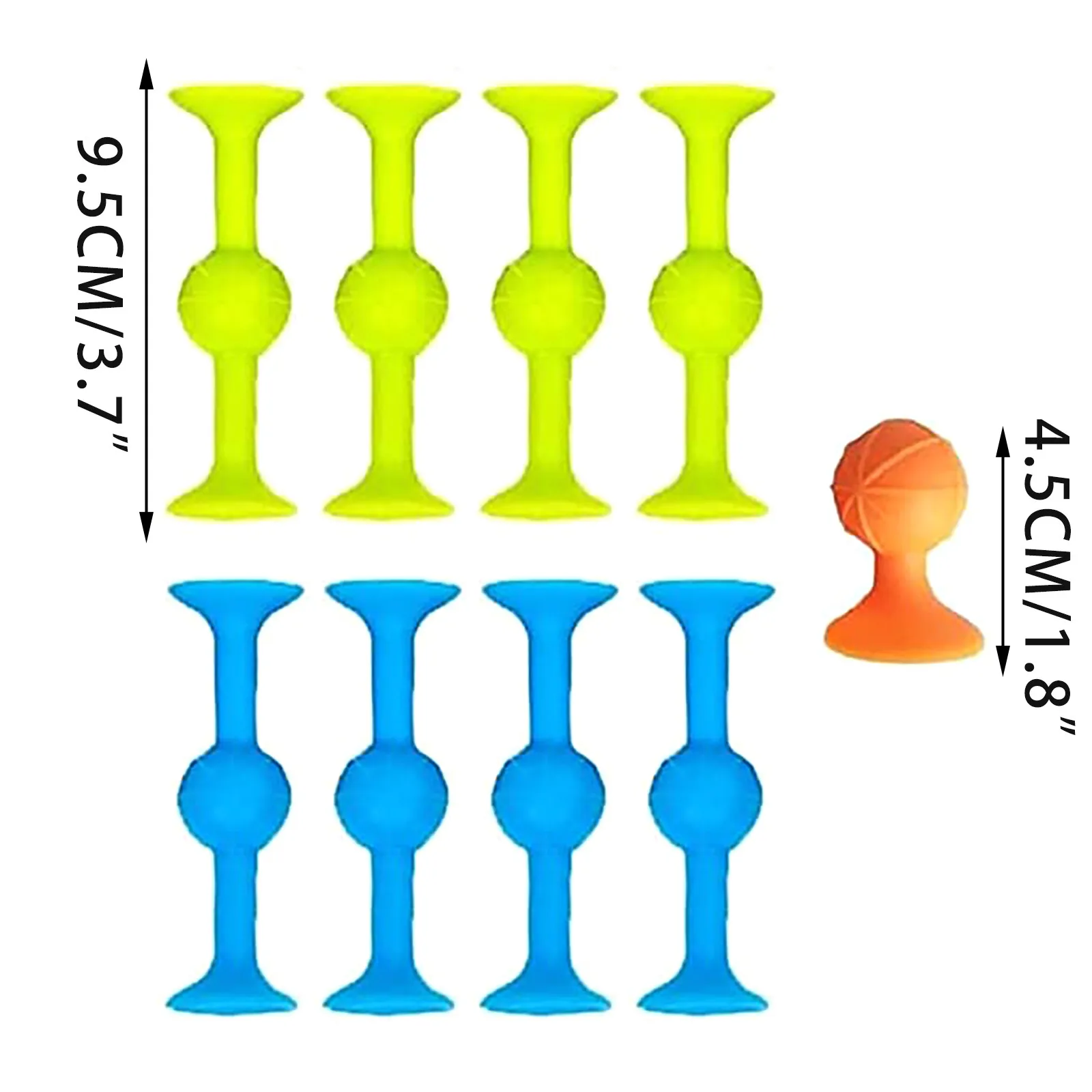 9PC Little Suckers Assembled Sucker Suction Cup Sticky Viscose Soft Building Blocks Toy Suction Ball Suction Stick Adult Kids
9PC Little Suckers Assembled Sucker Suction Cup Sticky Viscose Soft Building Blocks Toy Suction Ball Suction Stick Adult Kids