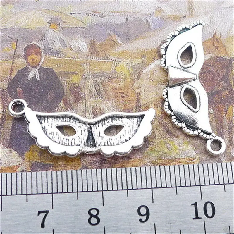 Party Mask Charm Pendants Jewelry Making Finding DIY Bracelet Necklace Earring Accessories Handmade 5pcs
Party Mask Charm Pendants Jewelry Making Finding DIY Bracelet Necklace Earring Accessories Handmade 5pcs