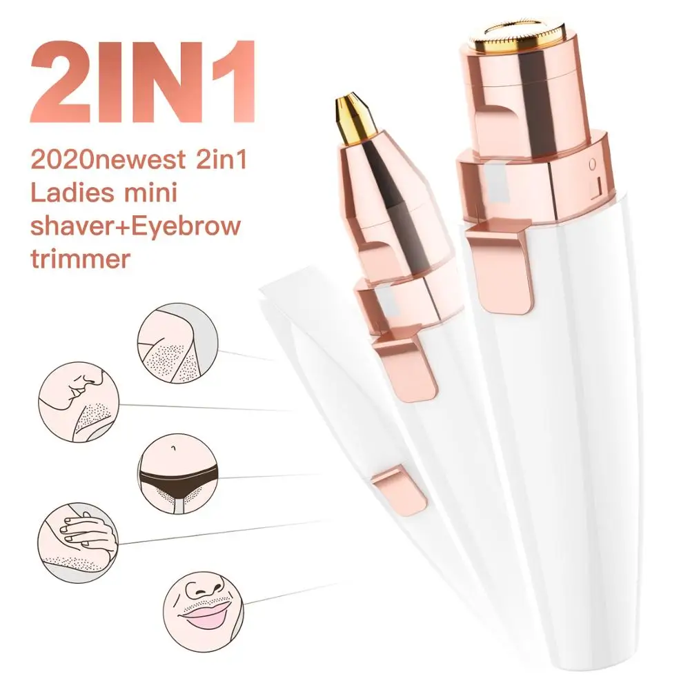 2in1 Portable Electric Shaver Fine Eyebrows Instrument Multi-Part Trim Smooth and Painless Removal Machine Lady Body Trimmer
2in1 Portable Electric Shaver Fine Eyebrows Instrument Multi-Part Trim Smooth and Painless Removal Machine Lady Body Trimmer