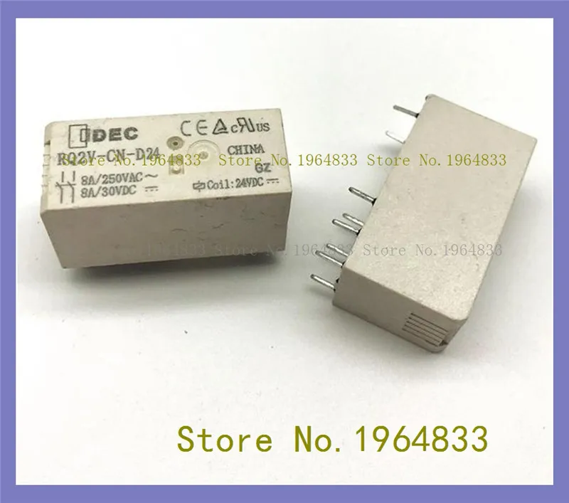 RQ2V-CN-D24 реле 24 В постоянного тока 8 8A 24 В постоянного тока
RQ2V-CN-D24 реле 24 В постоянного тока 8 8A 24 В постоянного тока