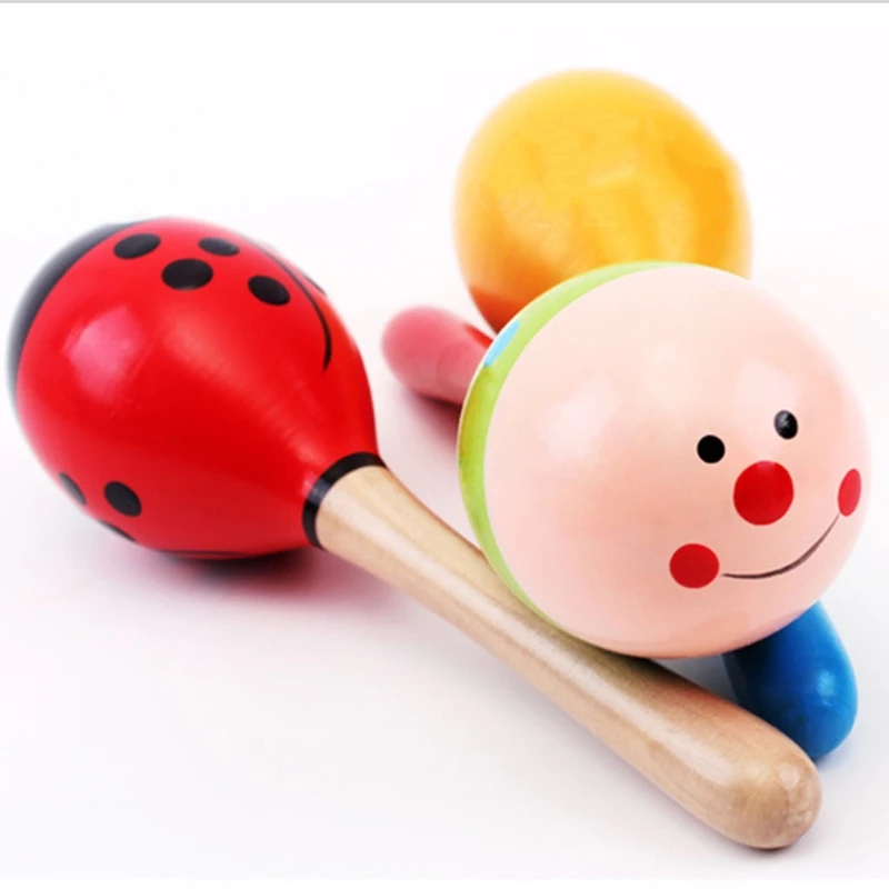 1 Piece Made of High Quality Wooden Material Rattles Egg Shaker Kids Shaker Sand Hammer Toy (Random Color Pattern) 69HE
1 Piece Made of High Quality Wooden Material Rattles Egg Shaker Kids Shaker Sand Hammer Toy (Random Color Pattern) 69HE