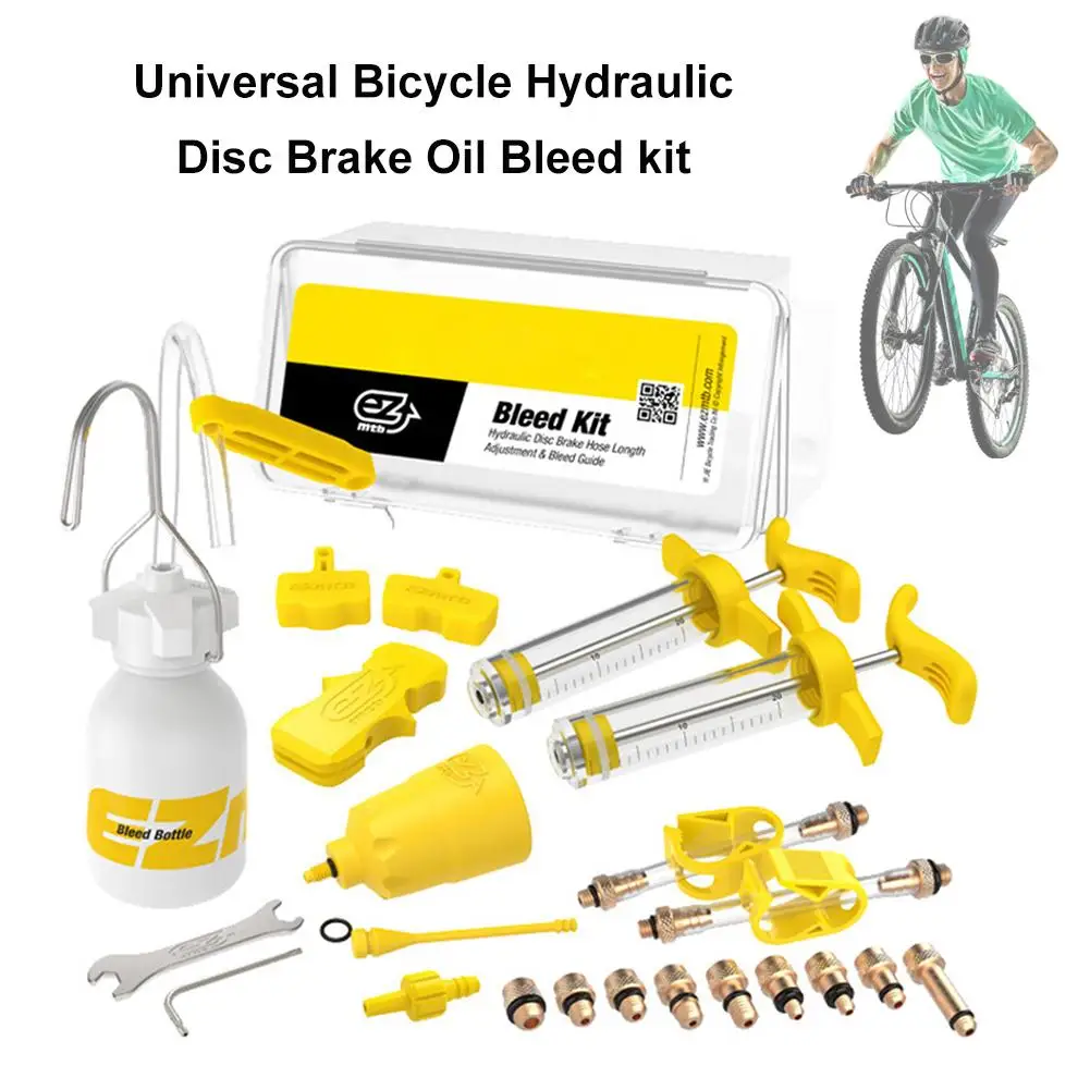 Универсальный комплект для ремонта велосипедного тормоза гидравлический