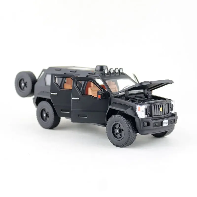 DieCast Metal Toy Model/George Patton Off Road SUV Car/Sound & Light/Pull Back Educational Collection/Gift For Children
DieCast Metal Toy Model/George Patton Off Road SUV Car/Sound & Light/Pull Back Educational Collection/Gift For Children