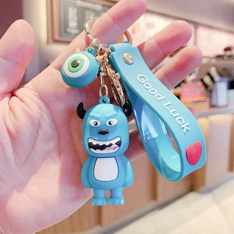 Monster University Keychain Cute Cartoon Big Eye Boy Monster Doll Backpack Pendant Bag Decoration Car Keyring Accessories New
Monster University Keychain Cute Cartoon Big Eye Boy Monster Doll Backpack Pendant Bag Decoration Car Keyring Accessories New