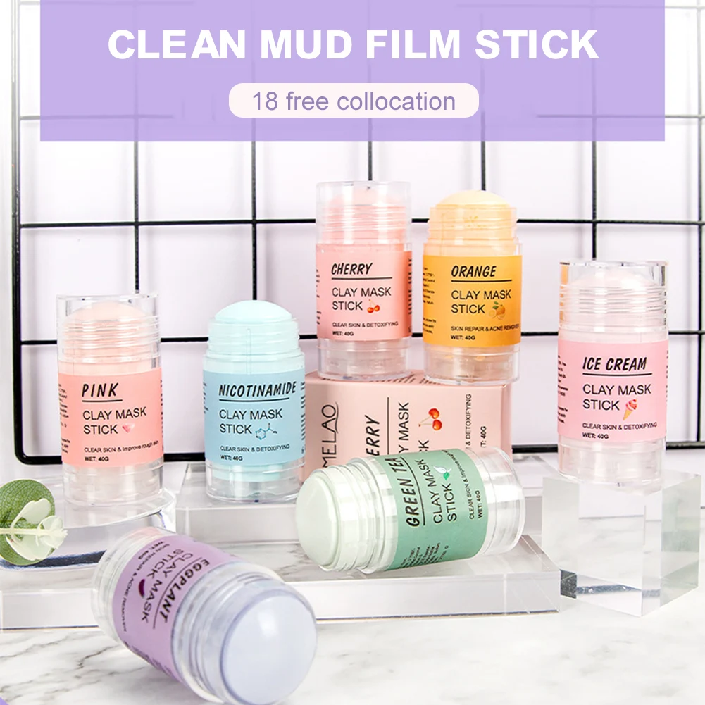 Purifying Clay Stick Mask for Face Moisturizes Oil Control Deep Cleaning Blackhead Remover Face Mask for All Skins
Purifying Clay Stick Mask for Face Moisturizes Oil Control Deep Cleaning Blackhead Remover Face Mask for All Skins