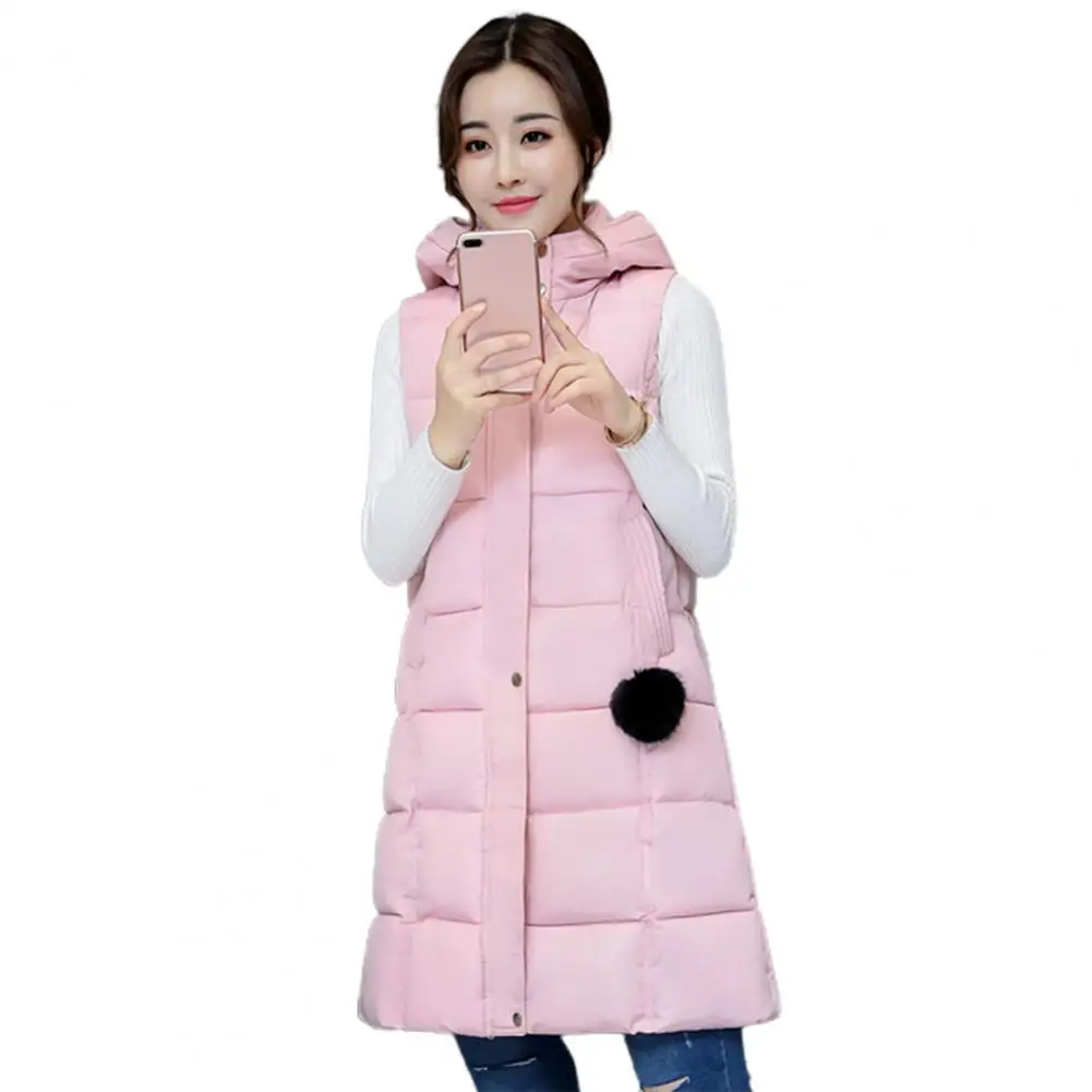 Women Vest Coat Padded Cotton Down Autumn Winter Elegant Thick Warm Long Vest Dropshipping куртка женская
Women Vest Coat Padded Cotton Down Autumn Winter Elegant Thick Warm Long Vest Dropshipping куртка женская