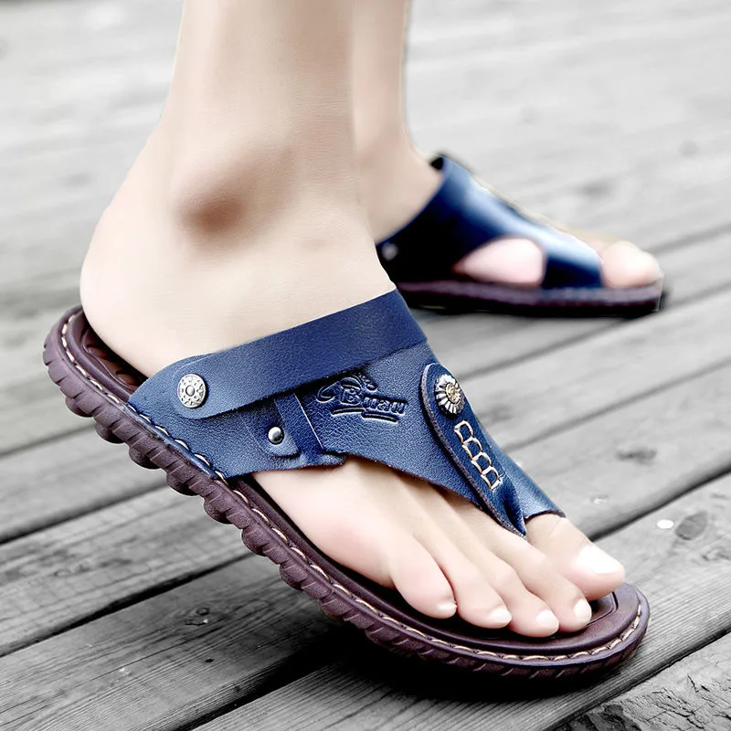 leather flip flops for men brand Men Sandals Genuine Leather Men Summer Shoes Leisure Slippers Men Comfortable Footwear
leather flip flops for men brand Men Sandals Genuine Leather Men Summer Shoes Leisure Slippers Men Comfortable Footwear