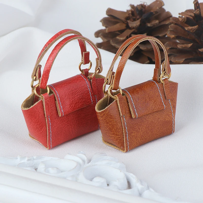 1 Pc Fashion 1/6 1/12 Doll Accessories Purse Dollhouse Kids Toy Accessories Doll Handbag Lady Leather Bag
1 Pc Fashion 1/6 1/12 Doll Accessories Purse Dollhouse Kids Toy Accessories Doll Handbag Lady Leather Bag
