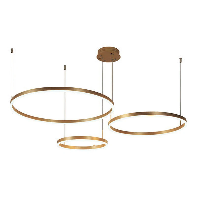 Modern Aluminum 3 Rings 4 Rings Led Chandelier Acrylic Aluminum Body hanging lighting for Living room Bedroom Foyer
Modern Aluminum 3 Rings 4 Rings Led Chandelier Acrylic Aluminum Body hanging lighting for Living room Bedroom Foyer