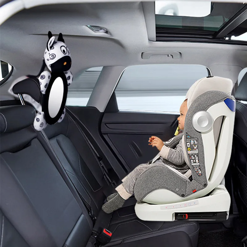 Black and white series child safety seat reverse baby observation mirror, baby mirror rearview mirror, car rearview mirror toy
Black and white series child safety seat reverse baby observation mirror, baby mirror rearview mirror, car rearview mirror toy