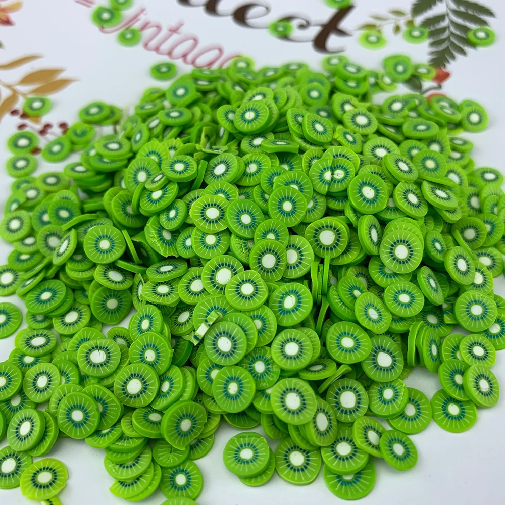 1000pcs DIY Lip Gloss Decor Strawberry Lemon Fruit Slices Filler Handmade Lipgloss Base Gel Slime Charm Nail Art Decoration | Красота и