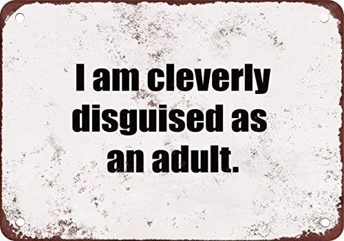 I am Cleverly Retro tin sign nostalgic ornament metal poster garage art deco bar cafe shop
I am Cleverly Retro tin sign nostalgic ornament metal poster garage art deco bar cafe shop