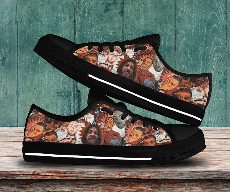 Mac Miller Shoes Mac Miller Low Top Creative Design Custom Sneakers Hot Men Harajuku Trends Comfortable Ultra Light Sports Shoes
Mac Miller Shoes Mac Miller Low Top Creative Design Custom Sneakers Hot Men Harajuku Trends Comfortable Ultra Light Sports Shoes