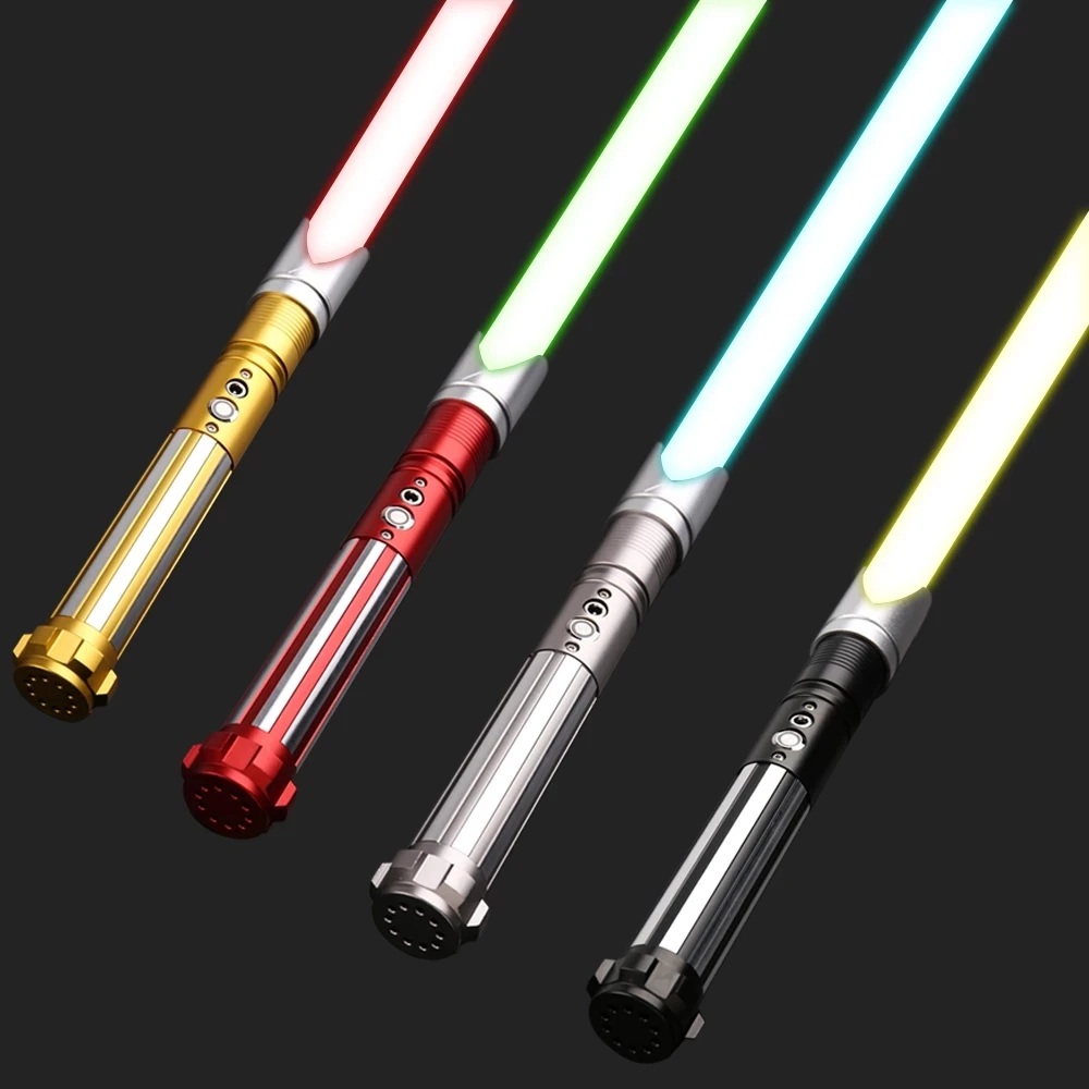 TXQSABER NEW Metal Hilt Lightsaber Heavy Dueling RGB Saber FOC Blaster Lock Up Color Change Force FX 6 Set Soundfonts FOC-TS003
TXQSABER NEW Metal Hilt Lightsaber Heavy Dueling RGB Saber FOC Blaster Lock Up Color Change Force FX 6 Set Soundfonts FOC-TS003