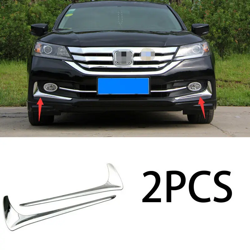 Fits For Honda Accord 9th 2014 - 2015 ABS Chrome Exterior Front Fog Light Strip Cover Trim Car Accessories 2PCS
Fits For Honda Accord 9th 2014 - 2015 ABS Chrome Exterior Front Fog Light Strip Cover Trim Car Accessories 2PCS