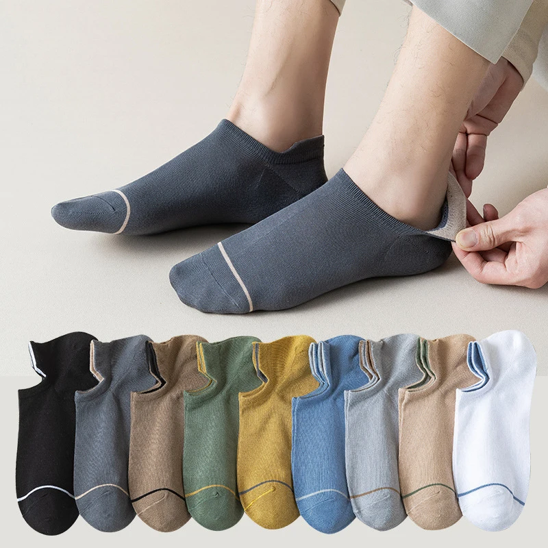 Socks Men's Boat Socks Invisible Socks Solid Japanese Harajuku Short Ankle Socks Durable Black Male Casual Boat Socks
Socks Men's Boat Socks Invisible Socks Solid Japanese Harajuku Short Ankle Socks Durable Black Male Casual Boat Socks