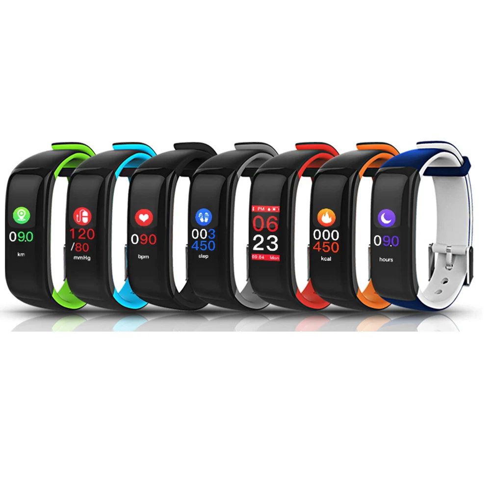 Color Screen Smart Bracelet Multifunctional Exercise Pedometer Waterproof with Message Reminder DU55 
Color Screen Smart Bracelet Multifunctional Exercise Pedometer Waterproof with Message Reminder DU55