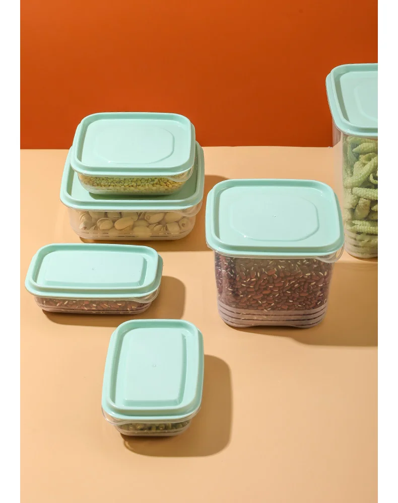 6pcs 12pcs Kitchen Sealed Food Storage Box Plastic Multigrain Organizer Tank Dried Fruit Tea Snacks Jar Storage Containers
6pcs 12pcs Kitchen Sealed Food Storage Box Plastic Multigrain Organizer Tank Dried Fruit Tea Snacks Jar Storage Containers