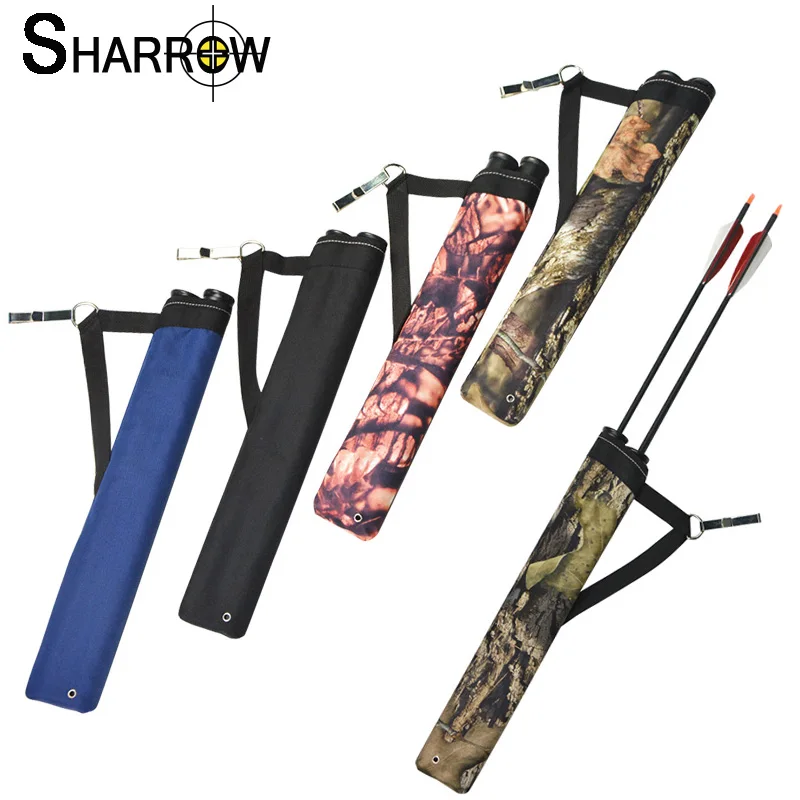 1pc Archery Arrow Quiver 2 Tube Shoulder Arrow Holder Bag Left and Right Hand Universal Lightweight Shooting Hunting Accessories 
1pc Archery Arrow Quiver 2 Tube Shoulder Arrow Holder Bag Left and Right Hand Universal Lightweight Shooting Hunting Accessories