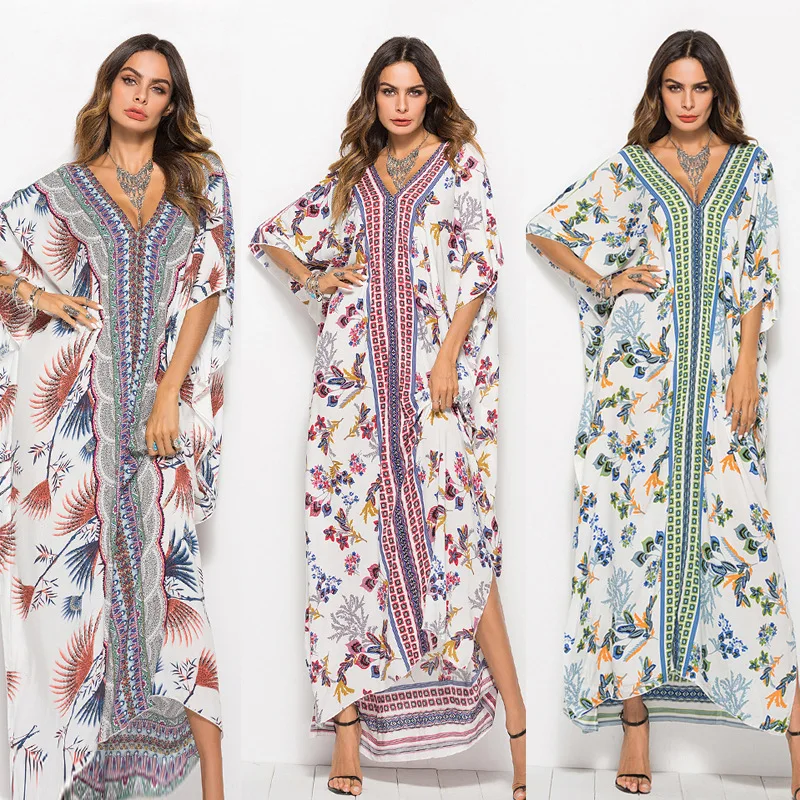 2021 Women's Spring and Summer Dress European and American Fashion Bat Sleeve Robe Women Y2k Top Woman Dress Plus Size Dress
2021 Women's Spring and Summer Dress European and American Fashion Bat Sleeve Robe Women Y2k Top Woman Dress Plus Size Dress