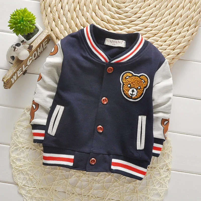 Spring Autumn Baby Outwear Boys Coat Children Girls Clothes Kids Baseball Infant Sweatershirt Toddler Fashion Jacket Suit |