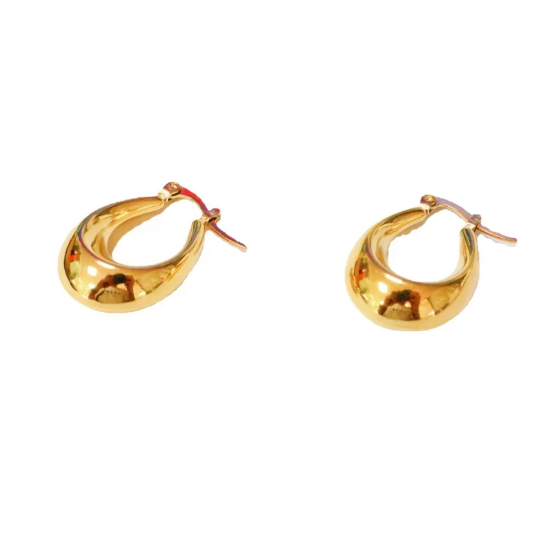 【Pusat Belanja Youlai】Europe and AmericaUHollow earrings18KGold geometric personality glossy semicircle eardrops earrings
【Pusat Belanja Youlai】Europe and AmericaUHollow earrings18KGold geometric personality glossy semicircle eardrops earrings