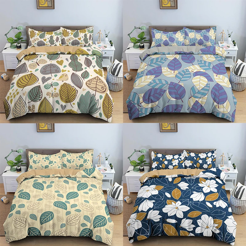 Flower Pattern Bedding Sets Fallen Leaves Duvet Cover Bedclothes Twin/Queen/King Size Bed Room For Kids Boys Bedding
Flower Pattern Bedding Sets Fallen Leaves Duvet Cover Bedclothes Twin/Queen/King Size Bed Room For Kids Boys Bedding