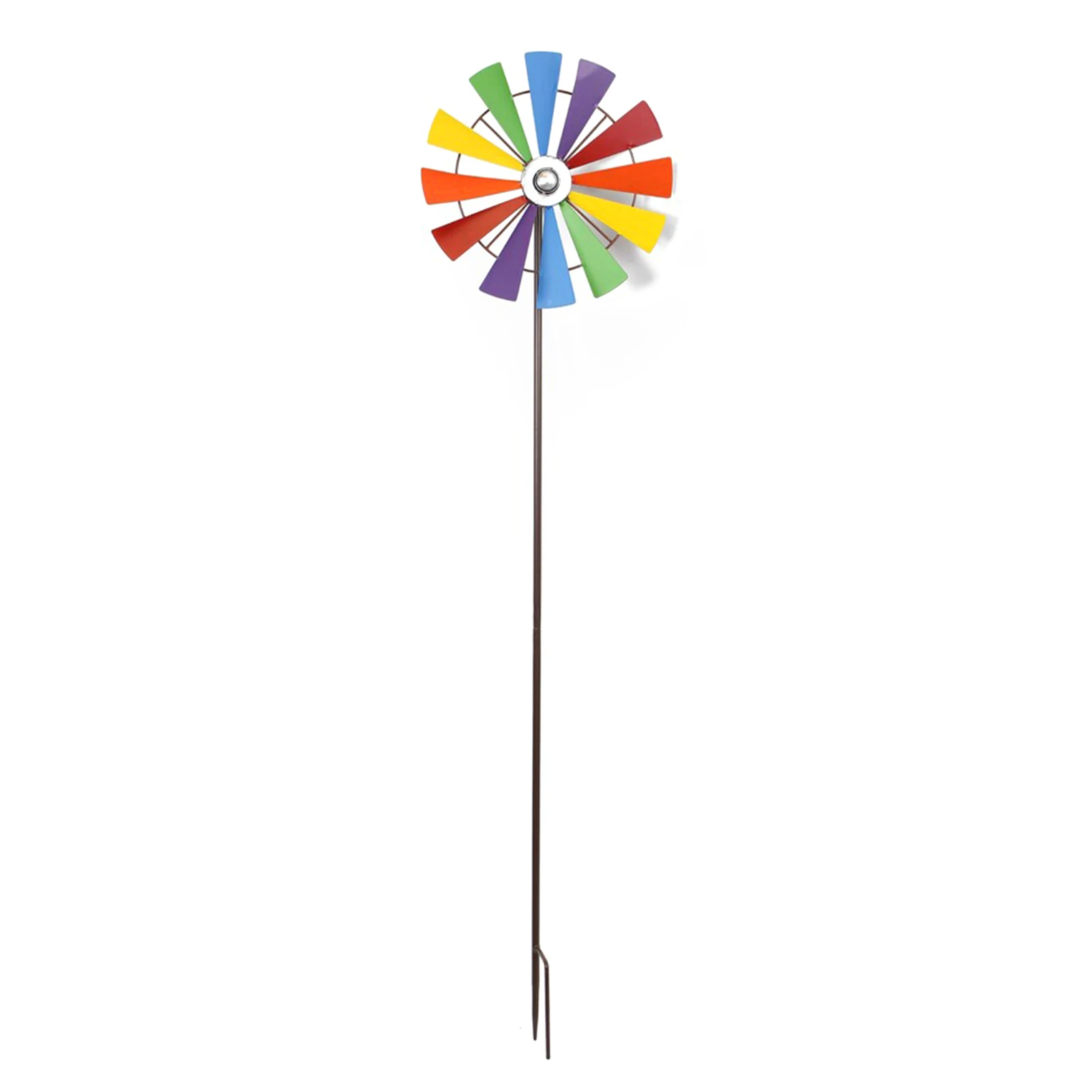 Rainbow Windmill Wrought Iron Wind Spinner Insert Ground Decoration Country Style Garden Yard Ornaments Decor Windmill Show
Rainbow Windmill Wrought Iron Wind Spinner Insert Ground Decoration Country Style Garden Yard Ornaments Decor Windmill Show