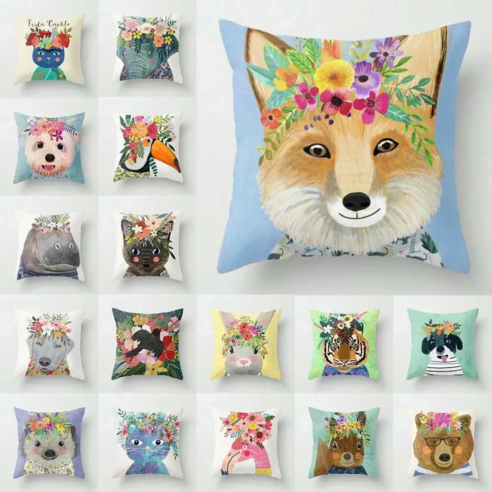 45*45 cm Cute Cartoon Pattern Peach Skin Pillow Case Sofa Home Office Seat Bedroom Cushion Cover Home Decoration Gifts
45*45 cm Cute Cartoon Pattern Peach Skin Pillow Case Sofa Home Office Seat Bedroom Cushion Cover Home Decoration Gifts