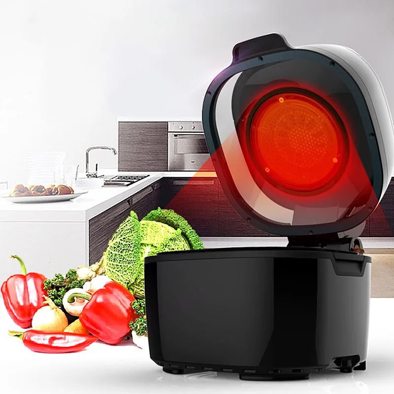 Household Electric Air Fryer Smart Air Oven Frying Pan French Fries Chicken Frying Machine KZ-D1001
Household Electric Air Fryer Smart Air Oven Frying Pan French Fries Chicken Frying Machine KZ-D1001