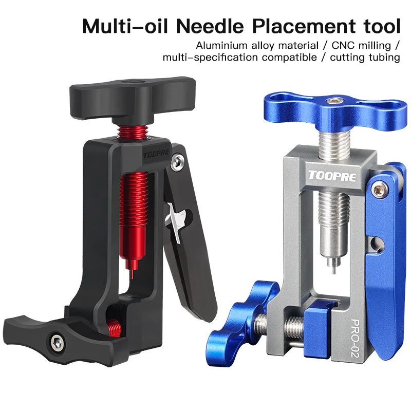 2 in 1 Bicycle Needle Driver Hydraulic Hose Cutter MTB Bike Disc Brake Connector Insert install Tool Fit Repair Tools | Спорт и
