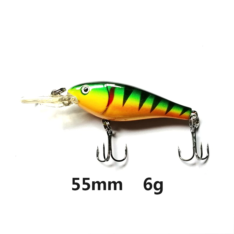 Banshee 55mm 6g New Mini Minnow Fishing Lure 2020 Hard Artificial Bait 3D Eyes Fishing Wobblers diving 0.5m-2m Crankbait Minnows
Banshee 55mm 6g New Mini Minnow Fishing Lure 2020 Hard Artificial Bait 3D Eyes Fishing Wobblers diving 0.5m-2m Crankbait Minnows