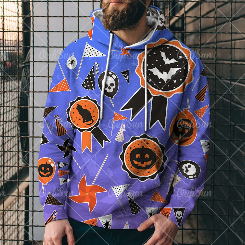 Halloween Pumpkin Sweater Men Autumn New Wild Trend Polyester Fashion Loose Silhouette Printing Soft Gift Casual Sweatshirt
Halloween Pumpkin Sweater Men Autumn New Wild Trend Polyester Fashion Loose Silhouette Printing Soft Gift Casual Sweatshirt