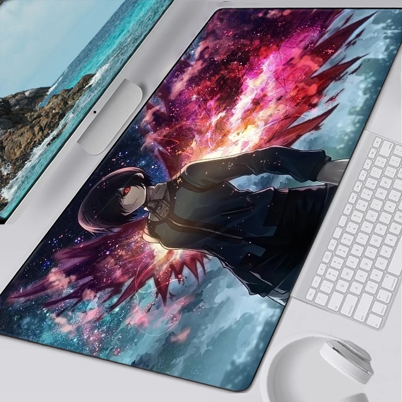 Gaming Mouse Pad Tokyo Ghoul Mousepad Anime Cartoon XL Large Gamer Mouse Pad 30x60 Big Keyboard Computer PC Desk Mat Notbook Pad
Gaming Mouse Pad Tokyo Ghoul Mousepad Anime Cartoon XL Large Gamer Mouse Pad 30x60 Big Keyboard Computer PC Desk Mat Notbook Pad
