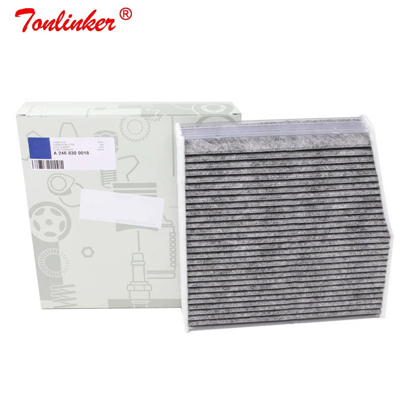 Cabin Filter A2468300018 For Mercedes CLA C117 2013-2019/CLA X117/GLA-CLASS X156 2013-2019 1 Pcs Built in Carbon Filter
Cabin Filter A2468300018 For Mercedes CLA C117 2013-2019/CLA X117/GLA-CLASS X156 2013-2019 1 Pcs Built in Carbon Filter