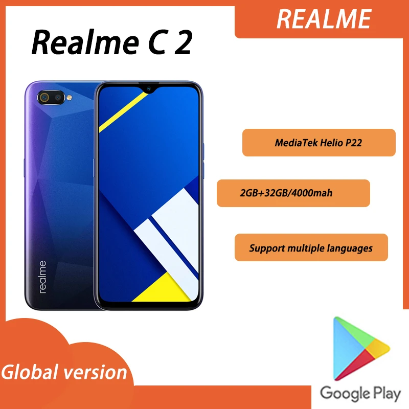Used realme C2 mobile phone 2+32GB MediaTek Helio P22 android full screen 6.1inches full netcom 1560*720pixels dual card 98%new
Used realme C2 mobile phone 2+32GB MediaTek Helio P22 android full screen 6.1inches full netcom 1560*720pixels dual card 98%new
