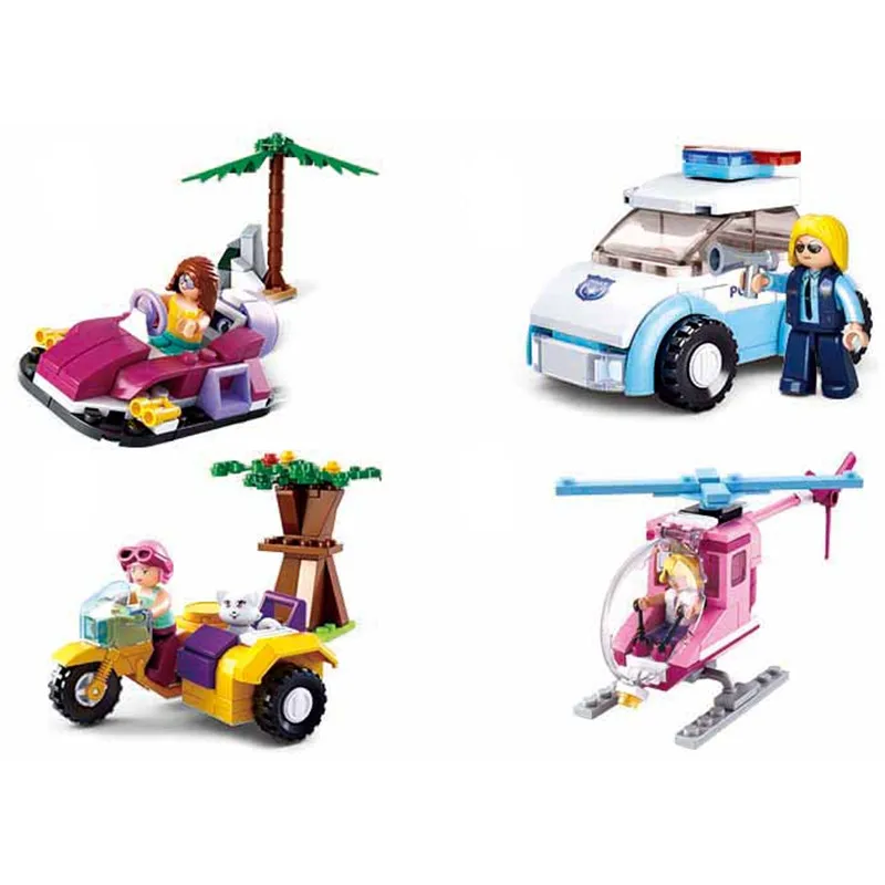 Новинка, автомобиль-вертолет SLuban, Обучающие игрушки, детский сборный дом, городской конструктор, Минифигурки, игрушка «сделай сам» для дете... 
Новинка, автомобиль-вертолет SLuban, Обучающие игрушки, детский сборный дом, городской конструктор, Минифигурки, игрушка «сделай сам» для дете...