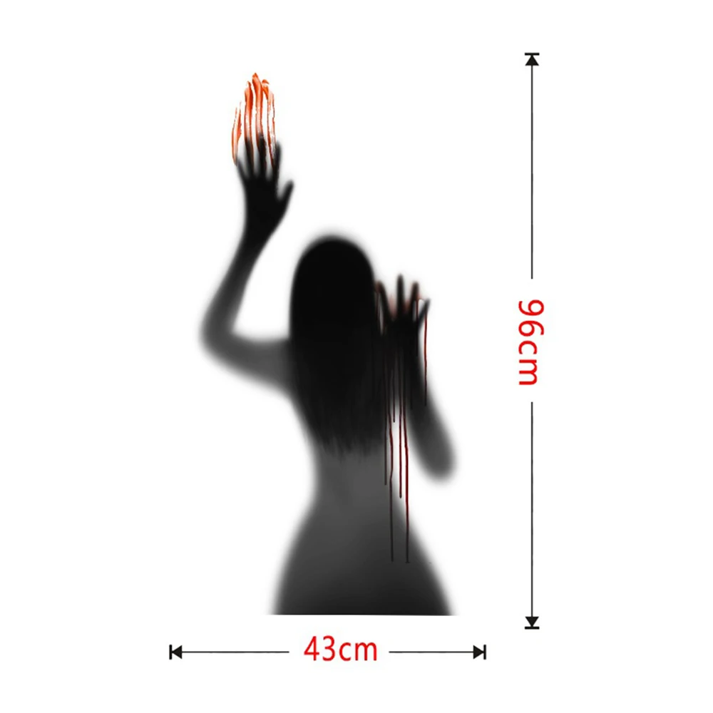 New Halloween Stickers Horror Blood Fingerprints Door Stickers Bathroom Shadow Glass Paste PVC Wall Stickers
New Halloween Stickers Horror Blood Fingerprints Door Stickers Bathroom Shadow Glass Paste PVC Wall Stickers