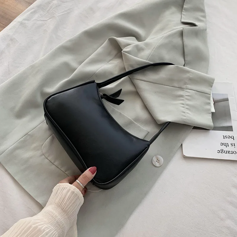 QQD PU Waterproof Shoulder Bag Solid Simple White Women Handbag Female Bag Subaxillary Mini Crossbody Bag Causal Travel Purse
QQD PU Waterproof Shoulder Bag Solid Simple White Women Handbag Female Bag Subaxillary Mini Crossbody Bag Causal Travel Purse