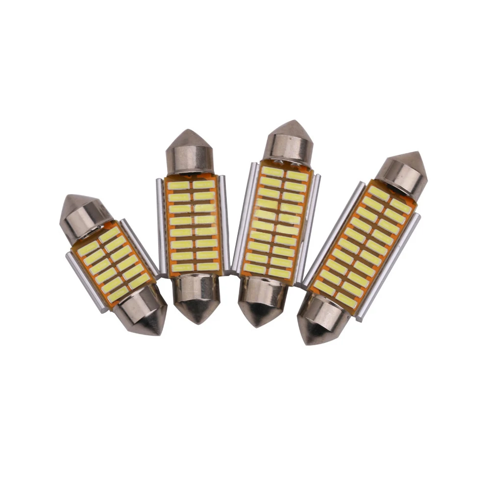 2x LED Interior Bulb Bright White 4014 SMD C5W C10W Canbus Error Free Front Rear Dome Reading Light Trunk Lamp Back Festoon
2x LED Interior Bulb Bright White 4014 SMD C5W C10W Canbus Error Free Front Rear Dome Reading Light Trunk Lamp Back Festoon