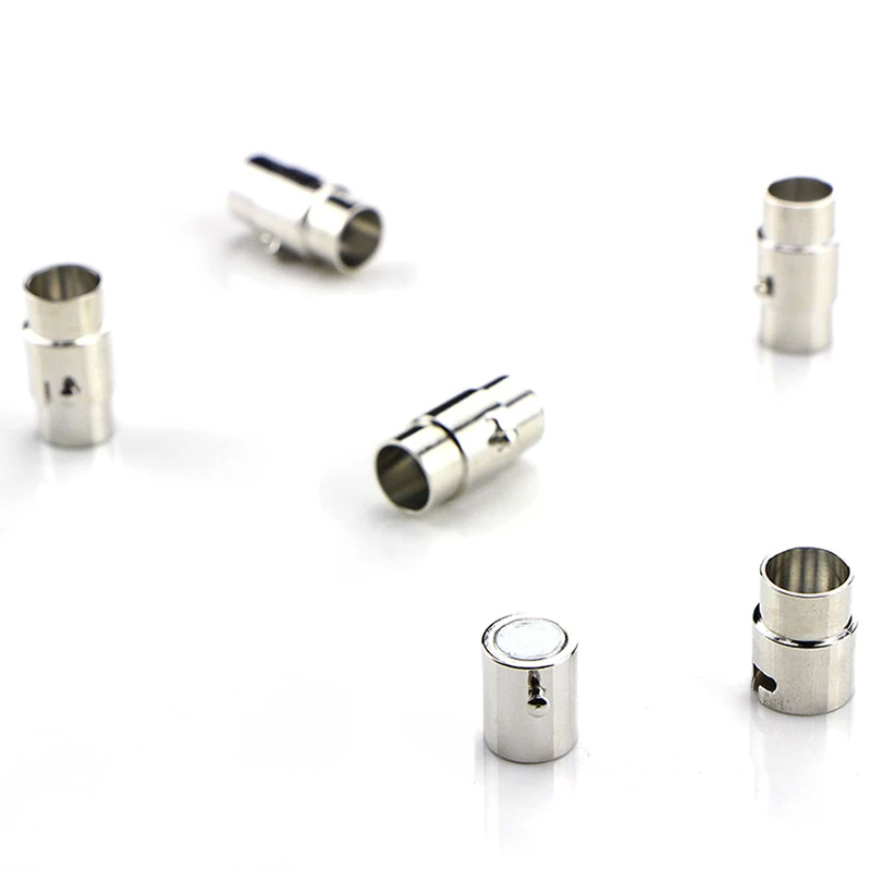 5Pcs/set Stainless Steel Leather Cord End Cap Magnetic Clasp Connector Bracelet Jewelry Making DIY 3/4/5/6/8mm
5Pcs/set Stainless Steel Leather Cord End Cap Magnetic Clasp Connector Bracelet Jewelry Making DIY 3/4/5/6/8mm