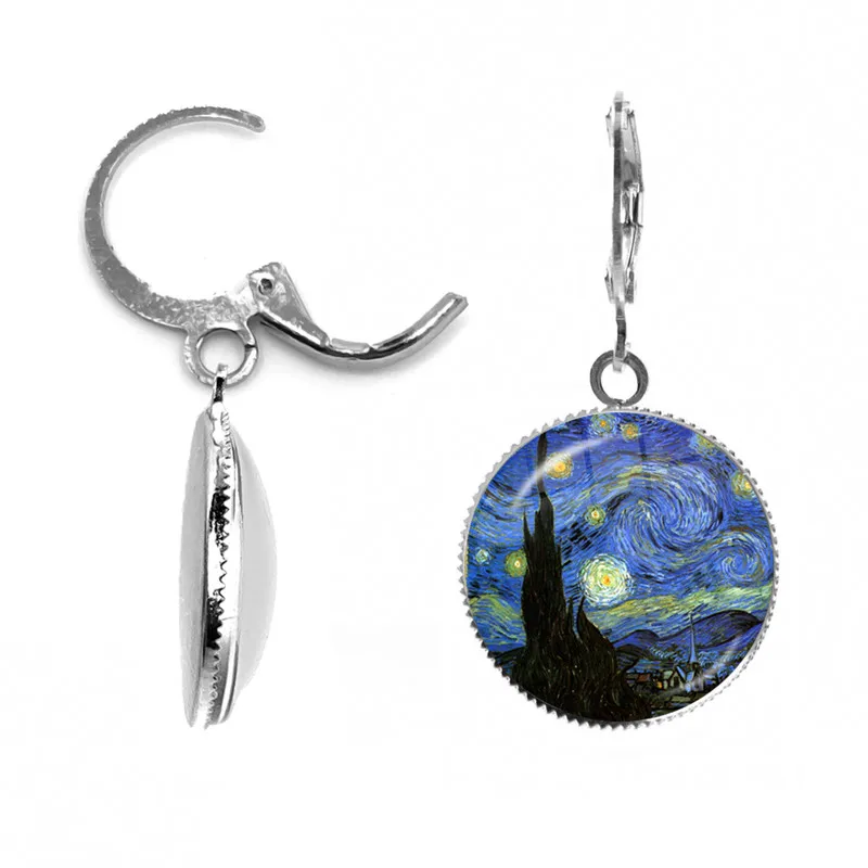Модные Серьги серебряного цвета в простом стиле, серьги в стиле Ван Гога, знаменитого художника, звездная ночь, стеклянный купольный кабошо...
Модные Серьги серебряного цвета в простом стиле, серьги в стиле Ван Гога, знаменитого художника, звездная ночь, стеклянный купольный кабошо...