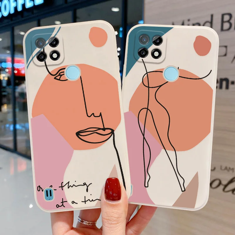 Soft Silicone Case For Oppo Realme C21 Cases Stick Figure Shell For Oppo Realme 5 A9 A5 A53 2020 A15 A7 A54 Painted Back Covers
Soft Silicone Case For Oppo Realme C21 Cases Stick Figure Shell For Oppo Realme 5 A9 A5 A53 2020 A15 A7 A54 Painted Back Covers