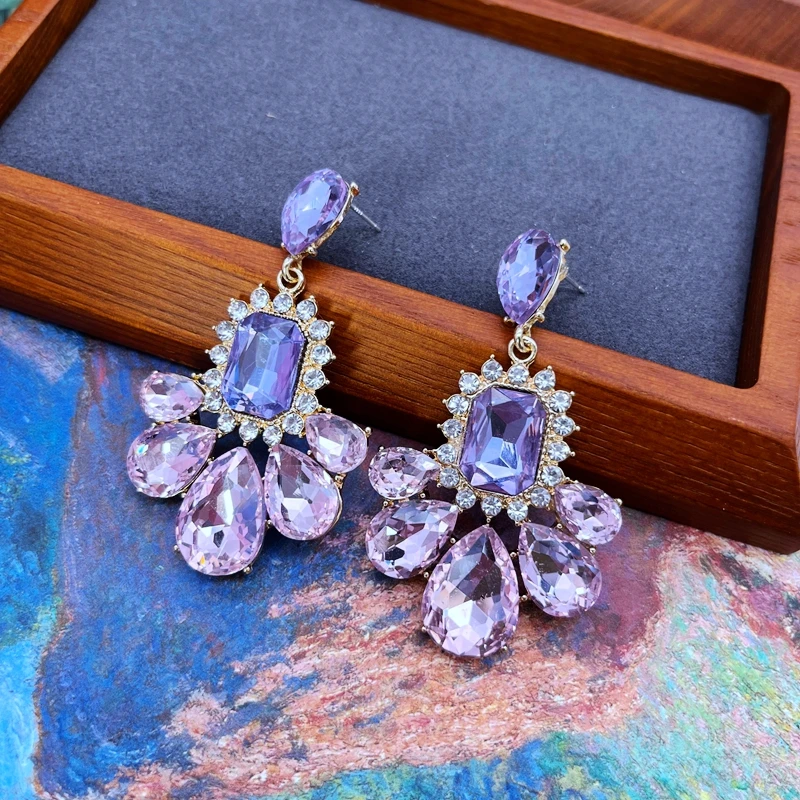 Розовые серьги-гвоздики, КАПЛЕВИДНАЯ подвеска, яркие аксессуары, модные украшения для вечеринок 
Розовые серьги-гвоздики, КАПЛЕВИДНАЯ подвеска, яркие аксессуары, модные украшения для вечеринок