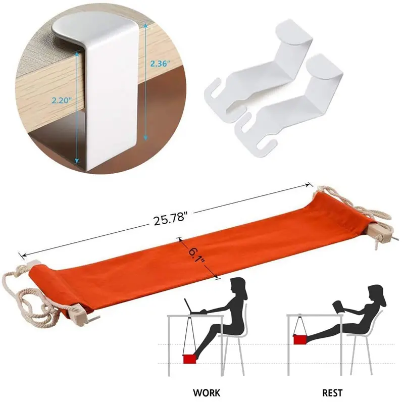 Under-Desk Foot Hammock Office Adjustable Home Office Study Footrest Desk Swing Foot Desk Feet Rest Office Hammock For Foots
Under-Desk Foot Hammock Office Adjustable Home Office Study Footrest Desk Swing Foot Desk Feet Rest Office Hammock For Foots