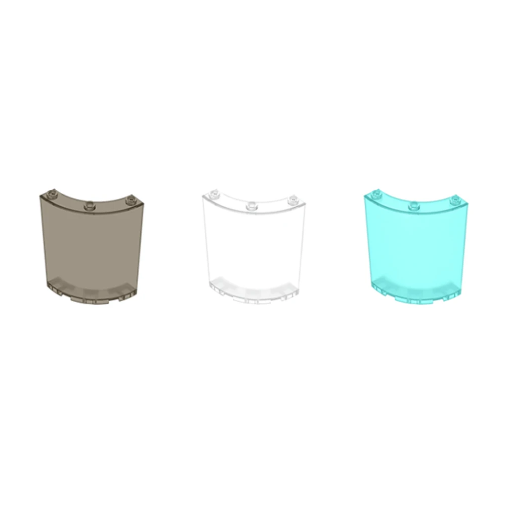 4pcs Transparent Colors MOC Bricks Building Block Assembly Parts 46361 Cylinder Quarter 4x4x6 30562 for Children diy Toys
4pcs Transparent Colors MOC Bricks Building Block Assembly Parts 46361 Cylinder Quarter 4x4x6 30562 for Children diy Toys