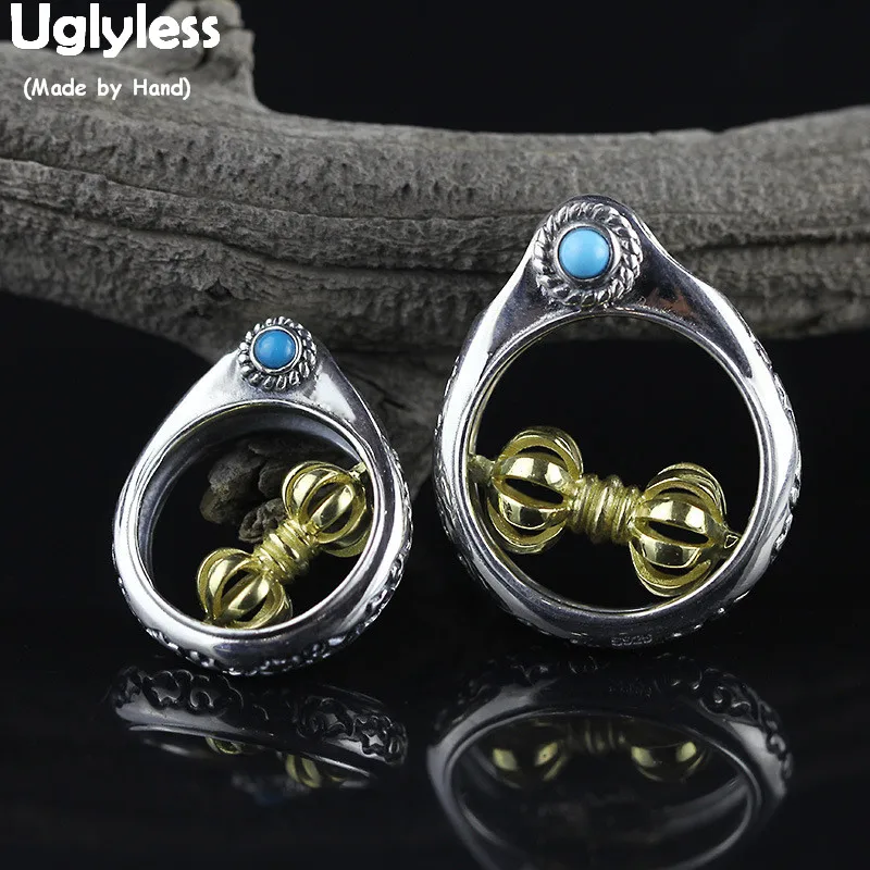 Uglyless спиннинг Vajra Buddhistic подвески для влюбленных религиозные круги ожерелье без цепи 925 Серебро Бирюза Изящные Ювелирные изделия P841
Uglyless спиннинг Vajra Buddhistic подвески для влюбленных религиозные круги ожерелье без цепи 925 Серебро Бирюза Изящные Ювелирные изделия P841