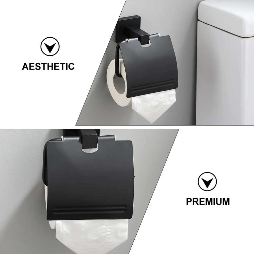 1Pc Black Paper Roll Holder Nordic Style Roll Paper Holder Holder 
1Pc Black Paper Roll Holder Nordic Style Roll Paper Holder Holder