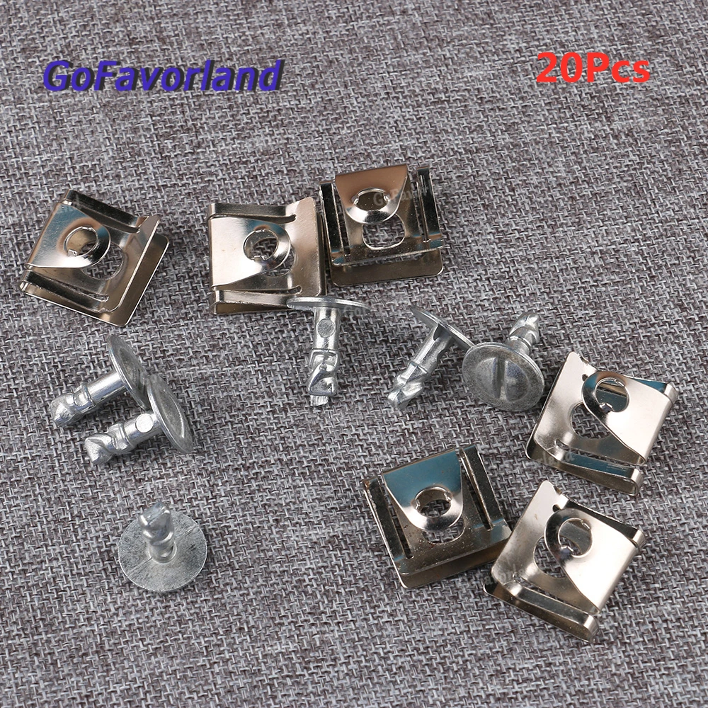 20Pcs Radiator Air Duct Kit Rivet Trim Screw Plug Clips Fasteners 51718218852 For BMW E39 E38 E52 Z8
20Pcs Radiator Air Duct Kit Rivet Trim Screw Plug Clips Fasteners 51718218852 For BMW E39 E38 E52 Z8