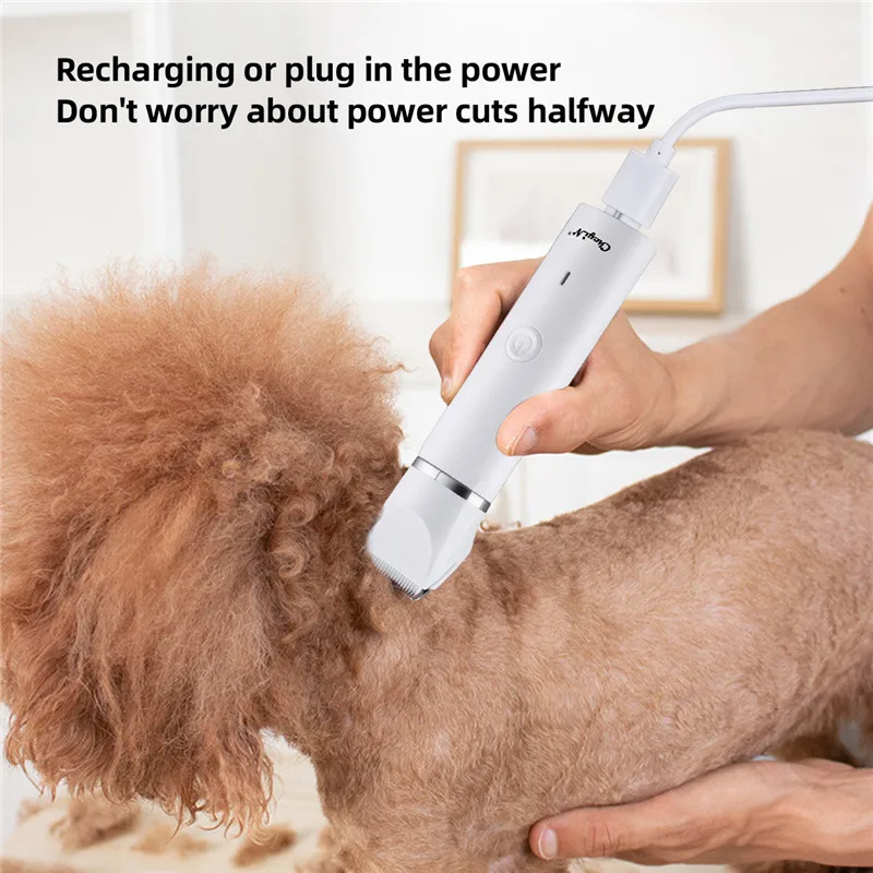 CkeyiN 4 in 1 Electric Pet Hair Trimmer Waterproof Nail Grinder File Cordless Dog Cat Rabbit Gromming Kit Hair Clipper Shaver
CkeyiN 4 in 1 Electric Pet Hair Trimmer Waterproof Nail Grinder File Cordless Dog Cat Rabbit Gromming Kit Hair Clipper Shaver
